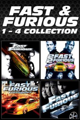 Fast & Furious Collection 1-4 [DVD]