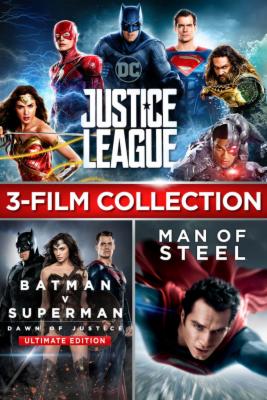 Justice League / Batman v Superman: Dawn of Justice Ultimate Edition / Man of Steel 3-Film ...