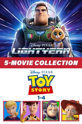 Lightyear & Toy Story 1-4: 5-Movie Collection